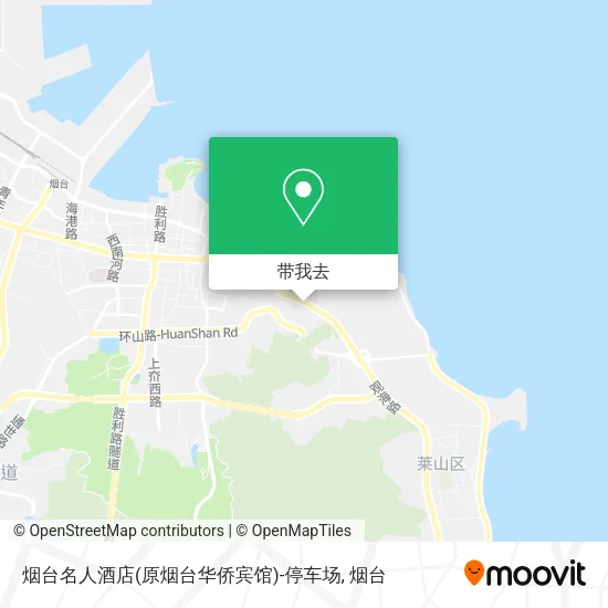 烟台名人酒店(原烟台华侨宾馆)-停车场地图