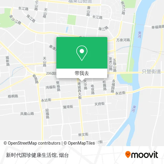 新时代国珍健康生活馆地图