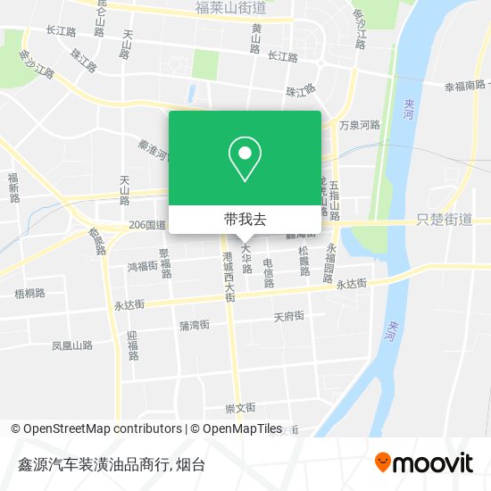 鑫源汽车装潢油品商行地图