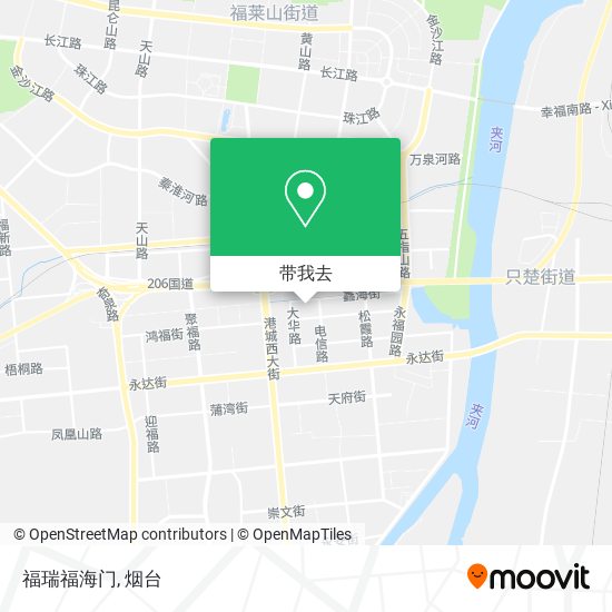 福瑞福海门地图