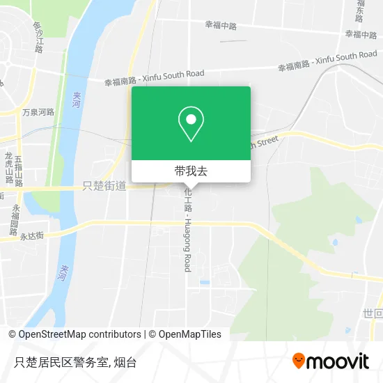 只楚居民区警务室地图
