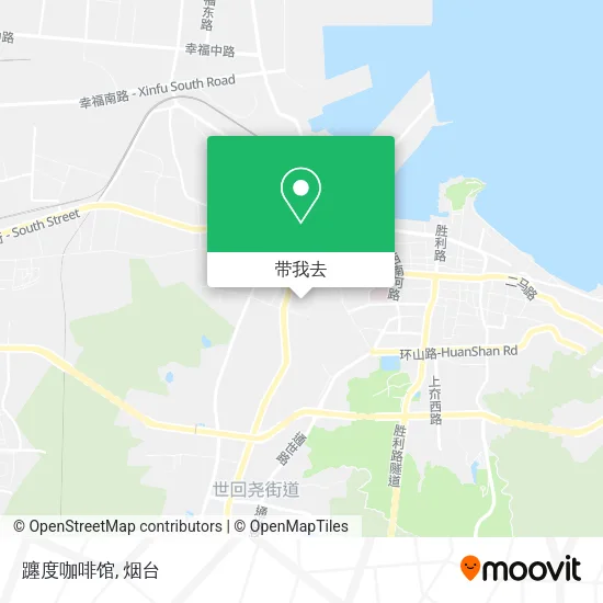 躔度咖啡馆地图