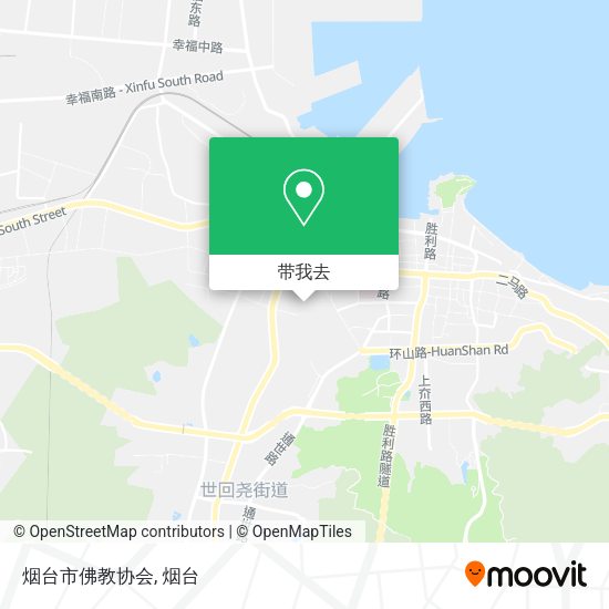 烟台市佛教协会地图