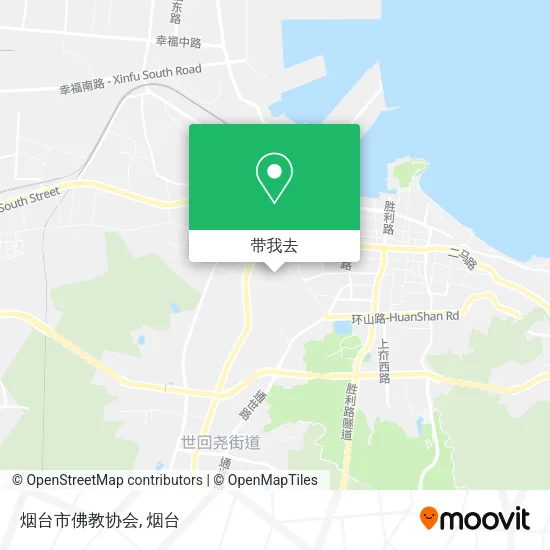 烟台市佛教协会地图