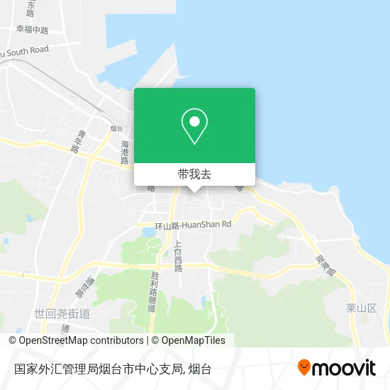 国家外汇管理局烟台市中心支局地图
