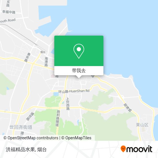 洪福精品水果地图