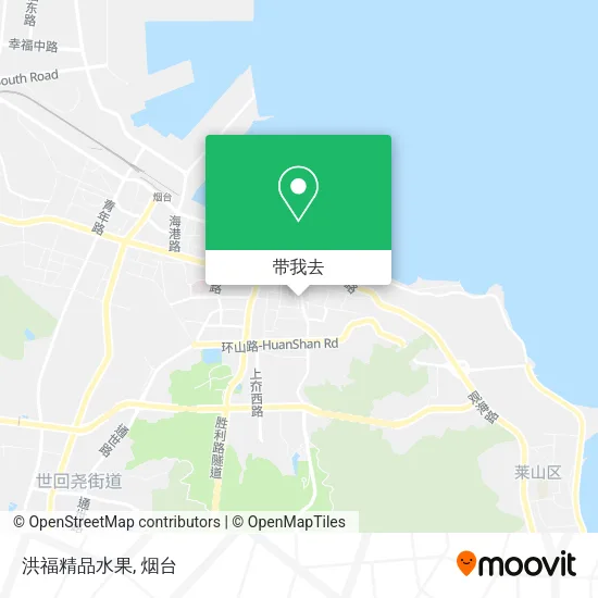 洪福精品水果地图