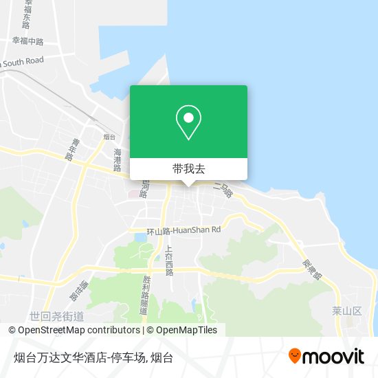 烟台万达文华酒店-停车场地图