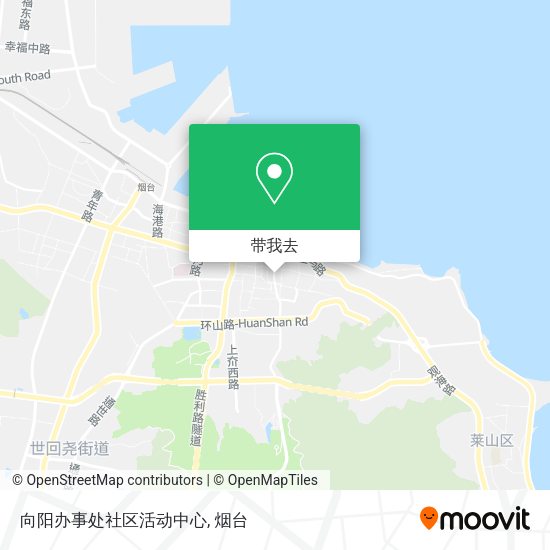 向阳办事处社区活动中心地图