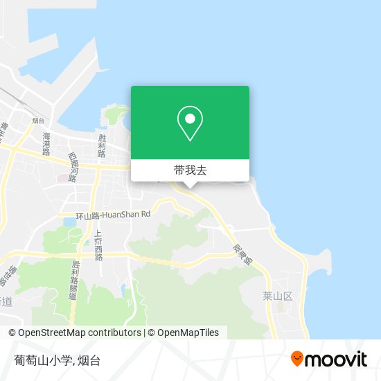 葡萄山小学地图