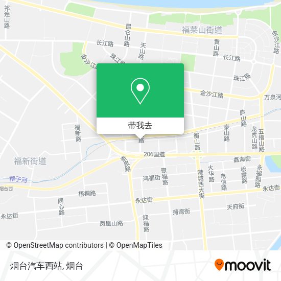 烟台汽车西站地图