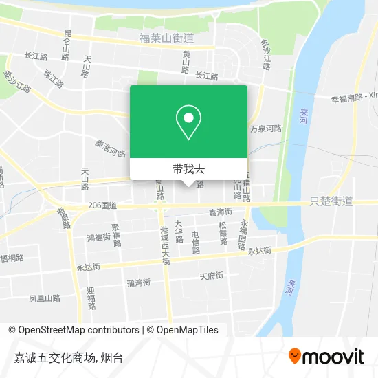 嘉诚五交化商场地图