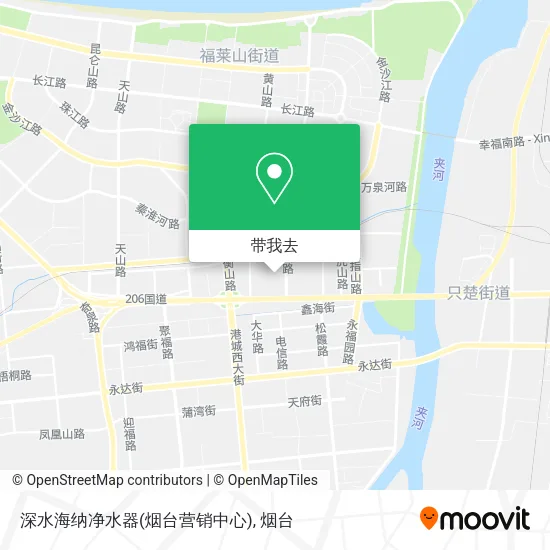 深水海纳净水器(烟台营销中心)地图