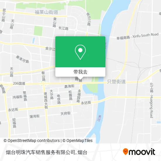 烟台明珠汽车销售服务有限公司地图