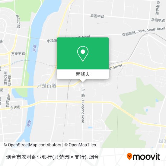烟台市农村商业银行(只楚园区支行)地图