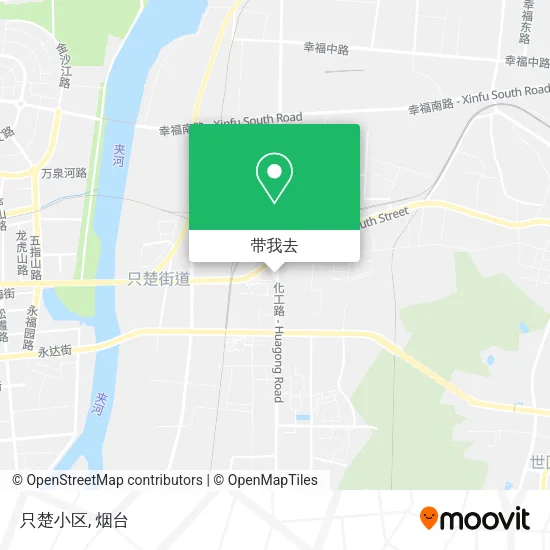 只楚小区地图