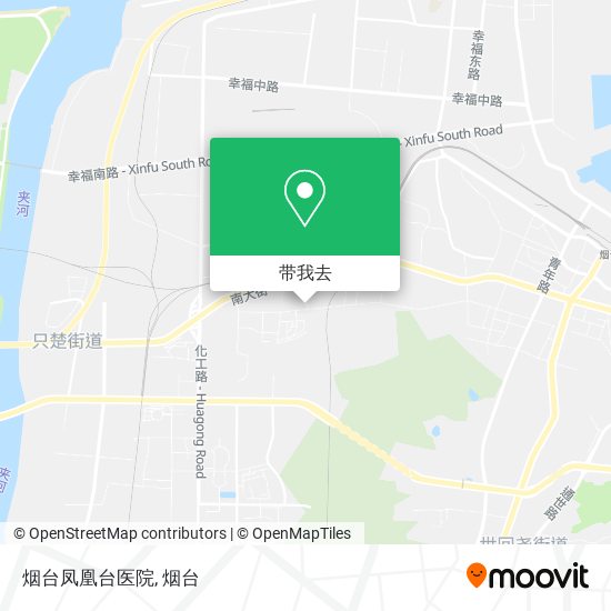 烟台凤凰台医院地图