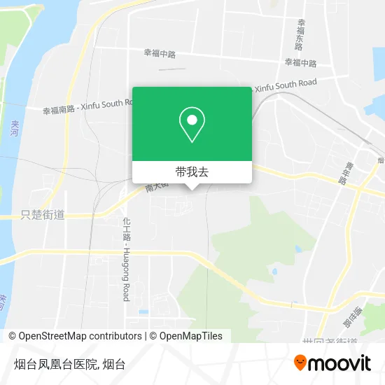 烟台凤凰台医院地图