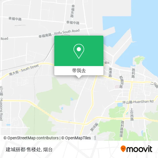 建城丽都·售楼处地图