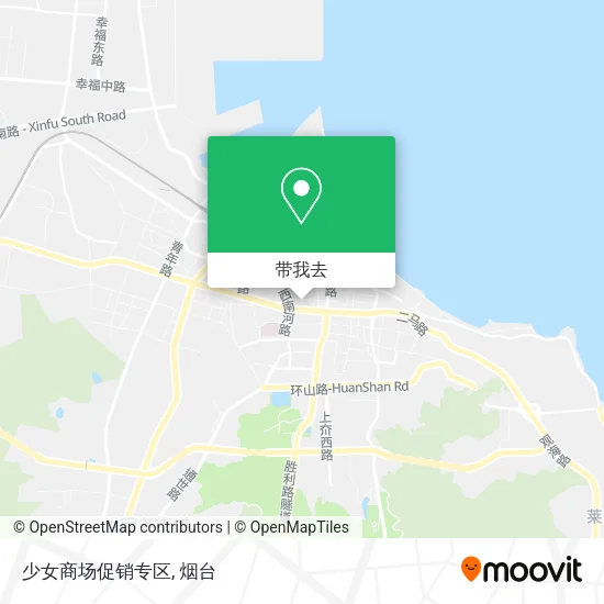 少女商场促销专区地图