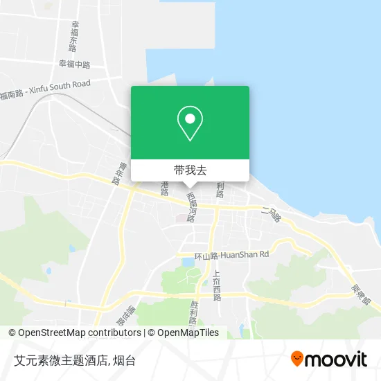 艾元素微主题酒店地图