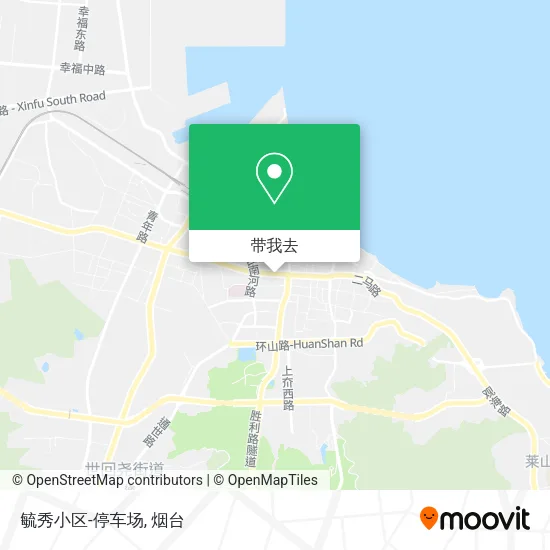 毓秀小区-停车场地图