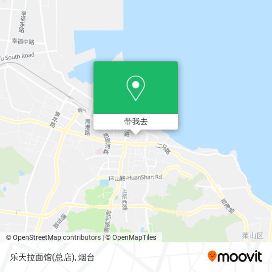 乐天拉面馆(总店)地图