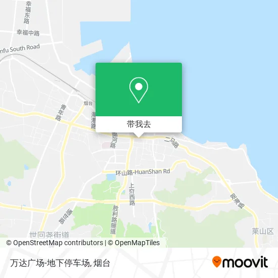 万达广场-地下停车场地图