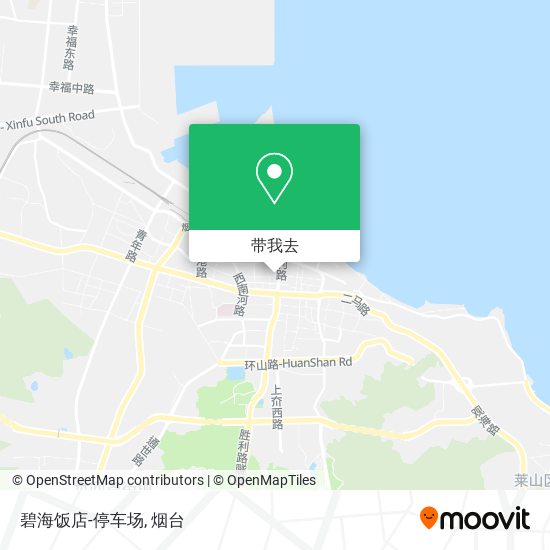 碧海饭店-停车场地图