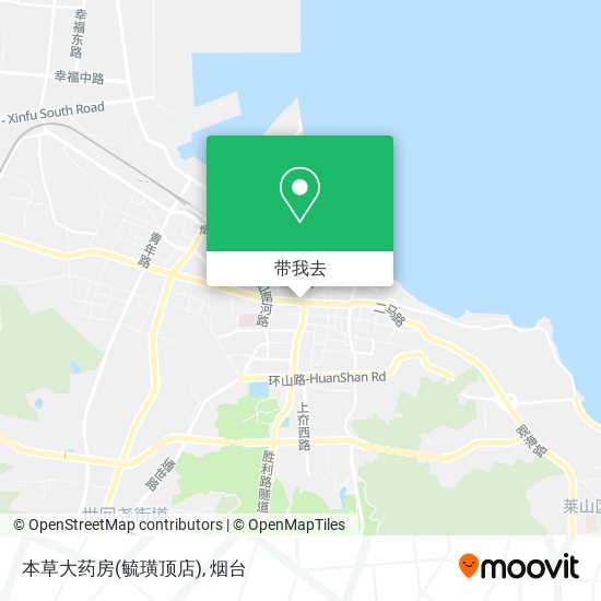 本草大药房(毓璜顶店)地图