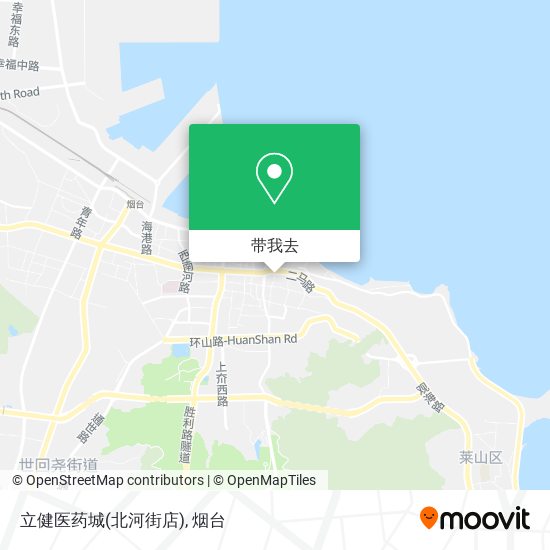 立健医药城(北河街店)地图