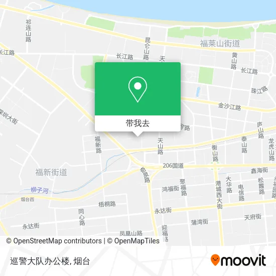 巡警大队办公楼地图