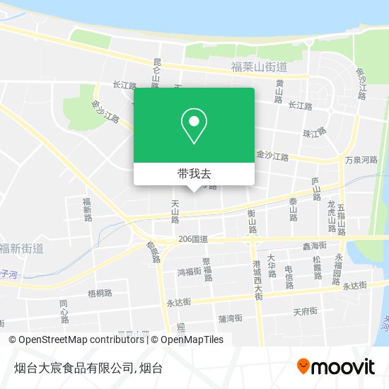 烟台大宸食品有限公司地图