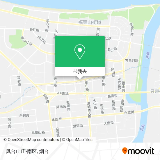 凤台山庄-南区地图