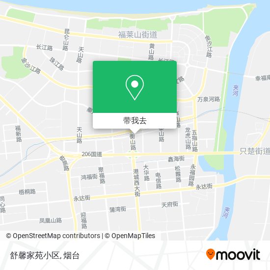 舒馨家苑小区地图