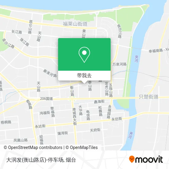 大润发(衡山路店)-停车场地图