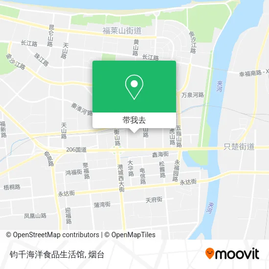 钧千海洋食品生活馆地图
