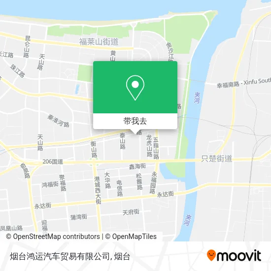 烟台鸿运汽车贸易有限公司地图