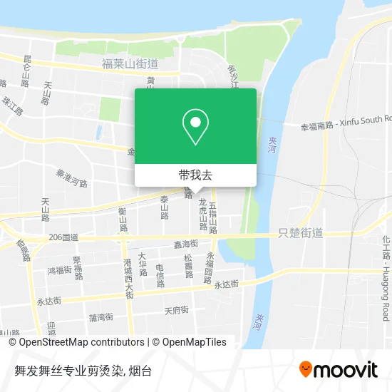 舞发舞丝专业剪烫染地图