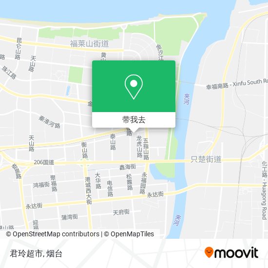 君玲超市地图