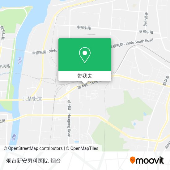 烟台新安男科医院地图