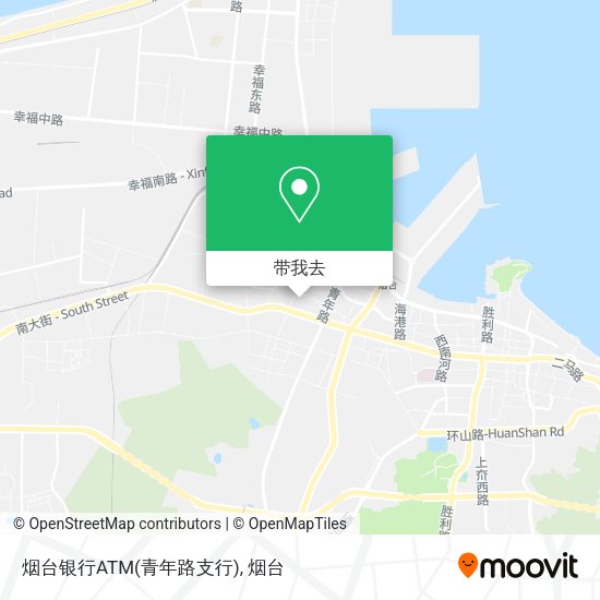 烟台银行ATM(青年路支行)地图