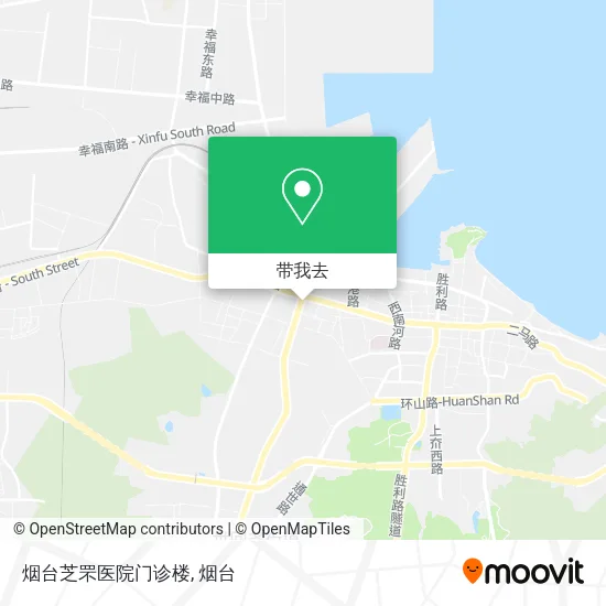 烟台芝罘医院门诊楼地图