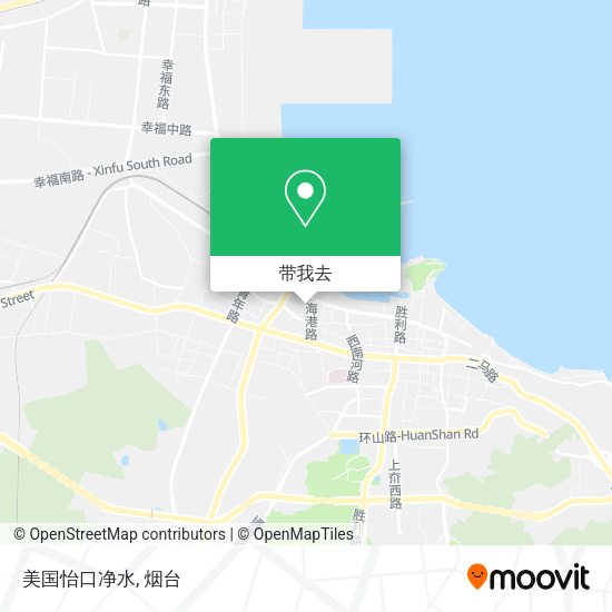 美国怡口净水地图