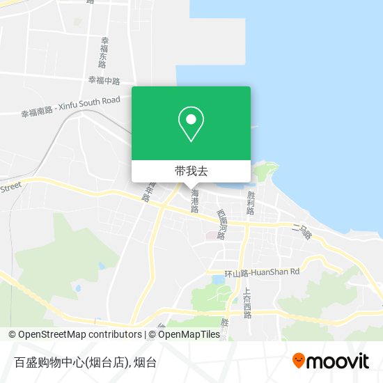 百盛购物中心(烟台店)地图