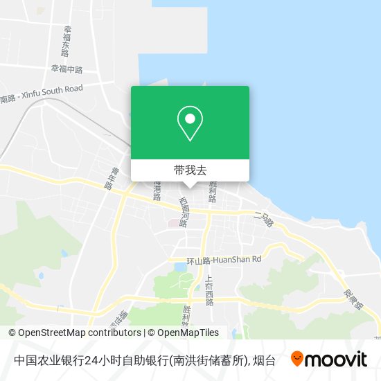 中国农业银行24小时自助银行(南洪街储蓄所)地图
