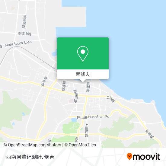 西南河董记涮肚地图