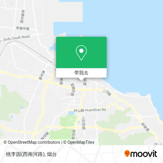 桃李园(西南河路)地图