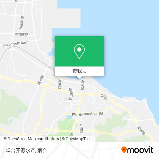 烟台开源水产地图