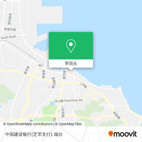 中国建设银行(芝罘支行)地图